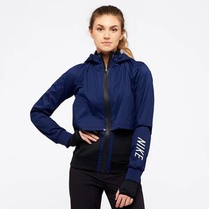Nike Therma Shield 2-in-1 training jacket in binary blue and black NWOT